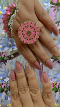 Load image into Gallery viewer, Premium Dimond Glitter Glossy Medium Press On Nails #296
