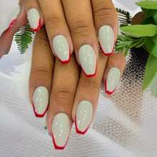 Load image into Gallery viewer, French Glossy Medium Press On Nails #530
