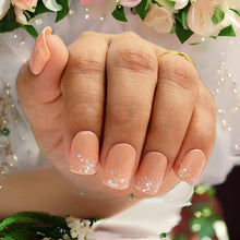 Load image into Gallery viewer, Glossy Glitter Short Press On Nails #814
