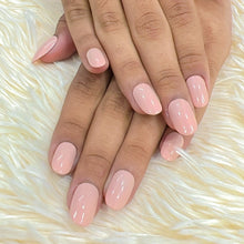 Load image into Gallery viewer, Nude Glossy Medium Press On Nails #459
