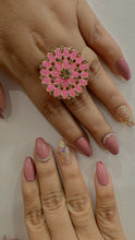 Load image into Gallery viewer, Premium Dimond Glitter Glossy Medium Press On Nails #296
