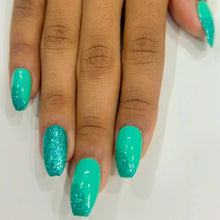 Load image into Gallery viewer, Glossy Glitter Medium Press On Nails #542
